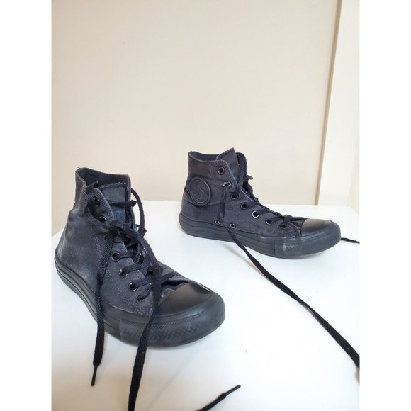 Converse | Shoes | Converse Chuck Taylor All Star Hi Black Monochrome  Sneakers Men 6us Women 8us 39 | Poshmark